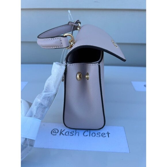 Michael Kors crossbody bag ava XS saffiano leather purse soft pink - Picture 8 of 9